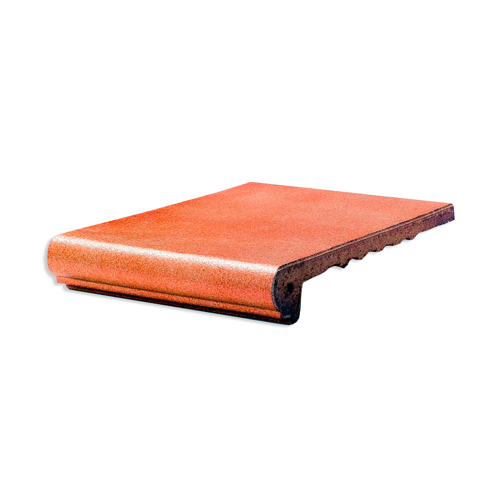 Trappeflis Viken Klassik Terracotta Glasert Jord Matt 24x33 cm